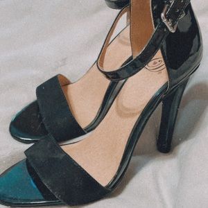 Black heels